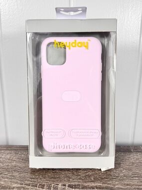 NEW Heyday Pink Silicone Phone Case Iphone XR + 11